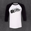 Unisex Double-sided Raglan style Logo T-shirt