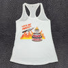 Ladie's "It's my party" racerback tank top