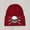 LF-RH skull design beanie hat