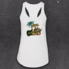 Ladies' fitted racerback tank top - Summer edition