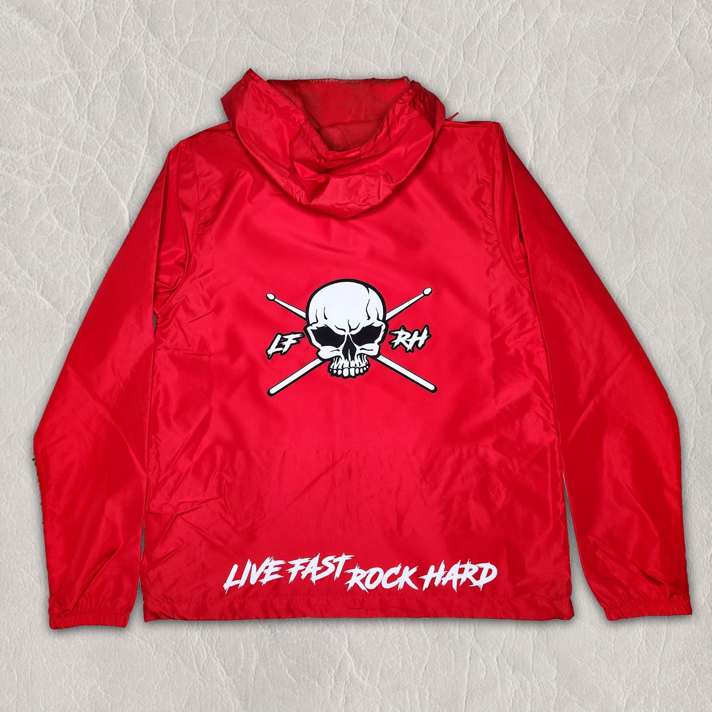 Adult LF-RH Lightweight double-sided windbreaker zip up jacket