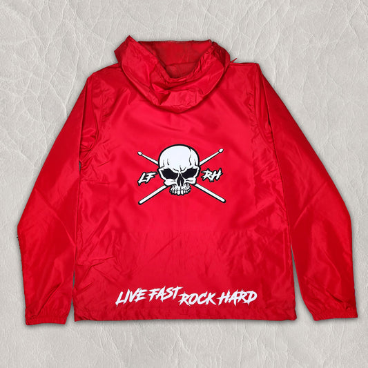 Adult LF-RH Lightweight double-sided windbreaker zip up jacket