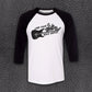 Unisex Double-sided Raglan style Logo T-shirt