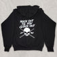 Adult "Rock out Til you Clock out" Fleece Zip Up Hoodie!