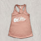 Ladies' racerback Logo tank top