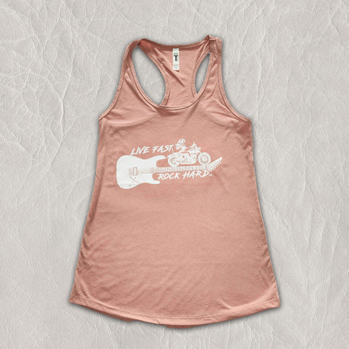 Ladies' racerback Logo tank top