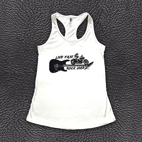 Ladies' racerback Logo tank top