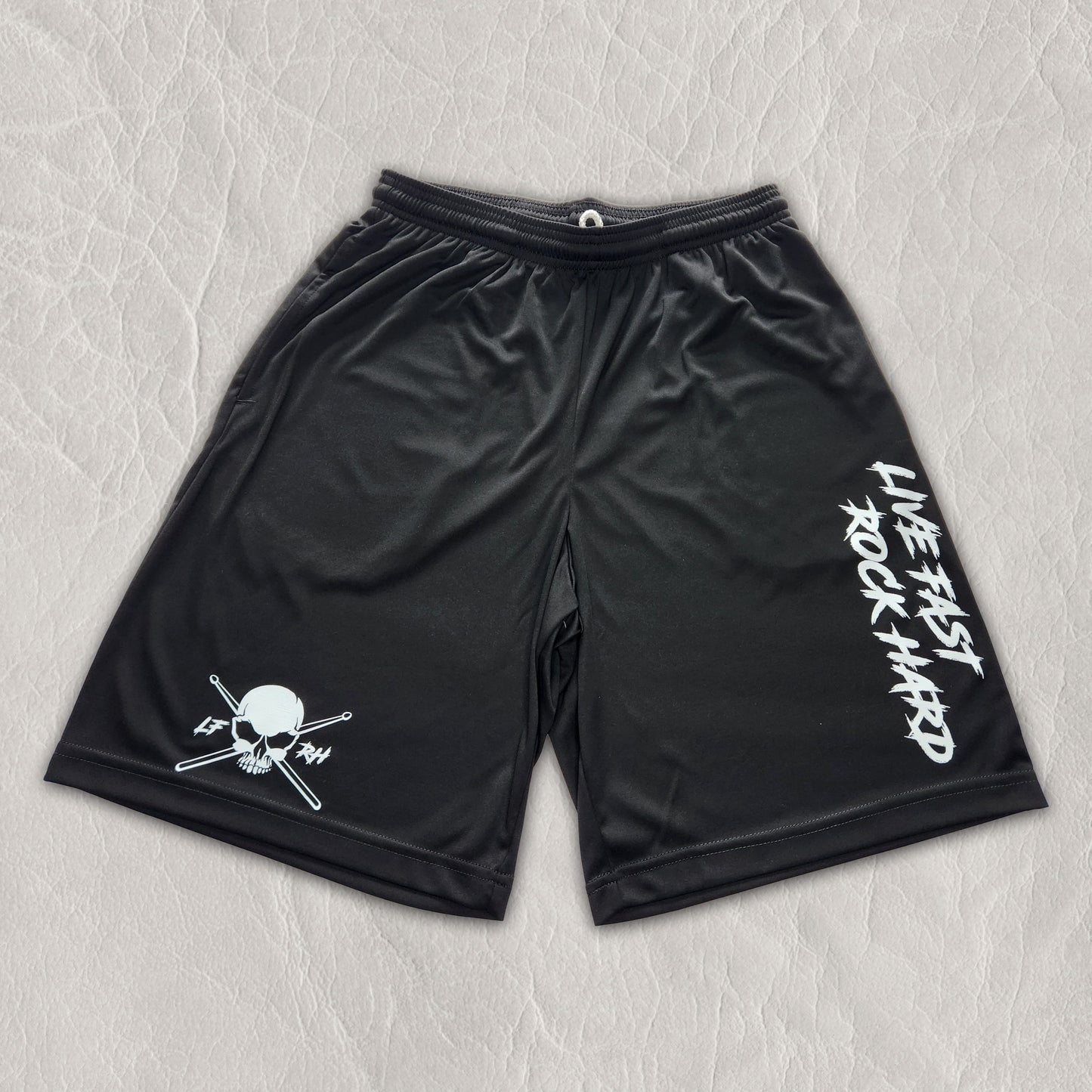 Adult athletic style pocketed shorts